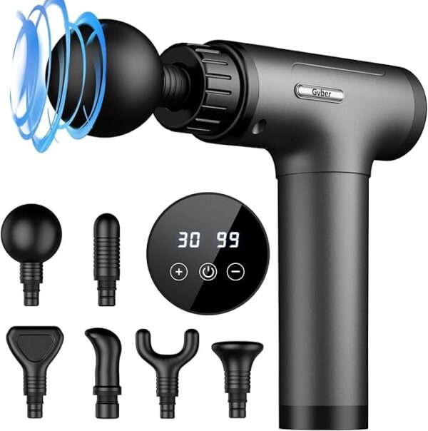 Massage Gun Deep Tissue, Handheld Back Massager